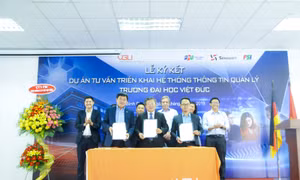 Trường đại học Việt Đức số hóa hệ thống quản lý