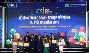 Unilever Việt Nam lọt top doanh nghiệp bền vững xuất sắc nhất năm 2018