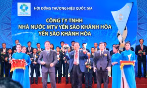 Yến Sào Khánh Hòa được tôn vinh Thương hiệu Quốc Gia năm 2018