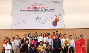 Trao học bổng hỗ trợ tài năng trẻ âm nhạc Việt Nam năm 2018