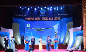 Điện Quang đạt Thương hiệu Quốc gia 6 lần liên tiếp