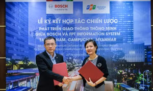 Bosch hợp tác cùng FPT IS phát triển giải pháp Giao thông thông minh 