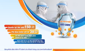 LienVietPostbank triển khai gói bảo hiểm Anti - Covid