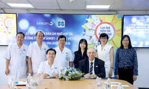 Bệnh viện Ung Bướu TP Hồ Chí Minh hợp tác với công ty Sanofi-Aventis Việt Nam 