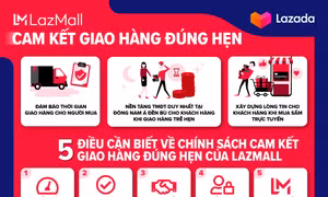 Lazada ra mắt dịch vụ cam kết giao hàng đúng hạn đầu tiên tại Đông Nam Á