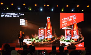 Bia Saigon thay đổi diện mạo mới