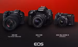 Canon 17 năm dẫn đầu thị trường máy ảnh kĩ thuật số dùng ống kính chuyển đổi