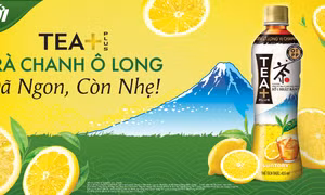 Ra mắt sản phẩm Trà Chanh Ô Long Tea+ 