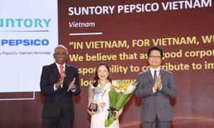 Suntory PepsiCo Việt Nam nhận giải thưởng nhân sự uy tín Châu Á