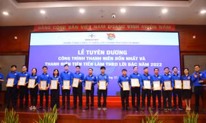 Đoàn Thanh niên EVNHCMC thực hiện nhiều công trình ý nghĩa 