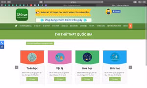 ‘Số hóa’ việc dạy và học qua 789.vn