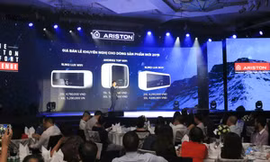 Ariston ra mắt bình nước nóng công nghệ wifi thông minh đầu tiên tại Việt Nam