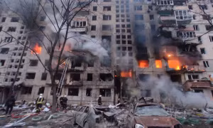 Báo động không kích vang khắp Ukraine