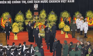 Lời điếu tại Lễ truy điệu Chủ tịch nước Trần Đại Quang