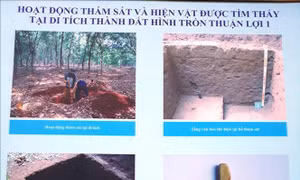 Phát huy giá trị di tích thành đất hình tròn Thuận Lợi 1
