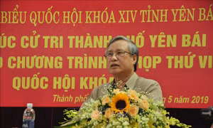 Cử tri cần tăng cường công tác giám sát hoạt động của đại biểu Quốc hội