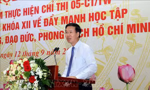 Sơ kết 2 năm thực hiện Chỉ thị 05-CT/TW: Từng bước tạo chuyển biến tích cực với mỗi cán bộ, đảng viên
