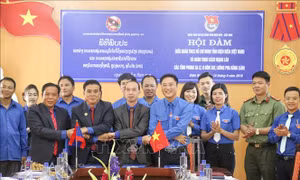 Tăng cường hợp tác, giao lưu giữa tuổi trẻ Điện Biên và các tỉnh Bắc Lào