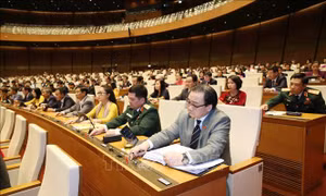 Thông qua Nghị quyết thí điểm tổ chức mô hình chính quyền đô thị tại TP Hà Nội