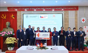 Cộng hòa Séc hỗ trợ 3,5 tỷ đồng giúp Việt Nam khắc phục hậu quả bão lũ