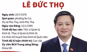 Tân Bí thư Tỉnh ủy Bến Tre - đồng chí Lê Đức Thọ