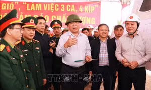 Cao tốc Vạn Ninh - Cam Lộ vẫn còn 6 điểm chưa hoàn thành giải phóng mặt bằng