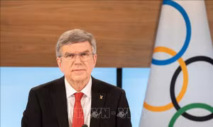 Chủ tịch IOC đề cao vai trò của thể thao với hòa bình thế giới