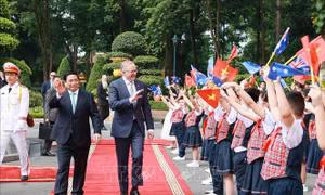 Chuyên gia: Chuyến thăm Việt Nam của Thủ tướng Australia tạo lực đẩy mở rộng quan hệ song phương