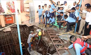 Thêm nhiều người thương vong trong vụ sập giếng bậc thang ở Ấn Độ