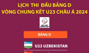 VCK giải U23 châu Á 2024: Việt Nam cùng bảng với Uzbekistan, Kuwait và Malaysia