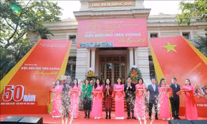 500 tư liệu tiêu biểu tại Triển lãm 'Điện Biên Phủ trên không - Bản hùng ca bất tử'