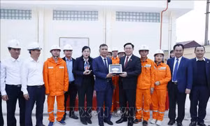 Chủ tịch Quốc hội Vương Đình Huệ thăm và làm việc tại Thái Nguyên