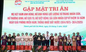 Tri ân những người phụ nữ anh hùng 