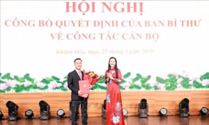 Thứ trưởng Bộ Xây dựng Nguyễn Việt Hùng giữ chức Phó Bí thư Tỉnh ủy Khánh Hòa