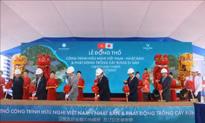 Khởi công Nhà hữu nghị Việt Nam - Nhật Bản tại Long An