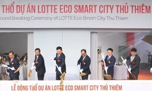 Động thổ dự án khu phức hợp hơn 20.000 tỷ đồng ở khu đô thị mới Thủ Thiêm