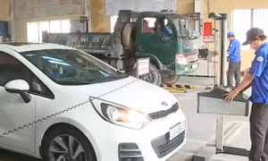 Phương tiện chưa nộp phạt sẽ không được cấp tem kiểm định