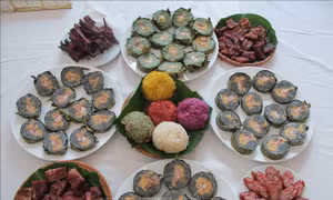 Độc đáo phong tục ăn Tết của người Thái ở Mường Lò