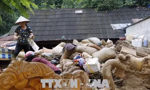 Điện thăm hỏi các tỉnh Bắc Trung bộ và miền núi phía Bắc bị thiệt hại do mưa lũ