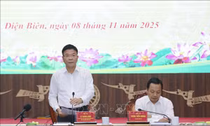 Phó Thủ tướng Lê Thành Long yêu cầu Điện Biên đẩy nhanh tiến độ các công trình kết nối vùng động lực