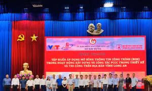 Long An áp dụng Mô hình thông tin công trình trong hoạt động xây dựng và PCCC 