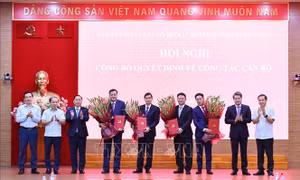 Đảng ủy MTTQ, các đoàn thể Trung ương công bố quyết định về công tác cán bộ
