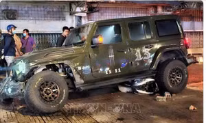 Lấy lời khai tài xế đâm liên hoàn khiến hai người tử vong tại TP Hồ Chí Minh