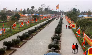 Hoàn tất chuẩn bị cho Lễ hội đền Trần - Thái Bình