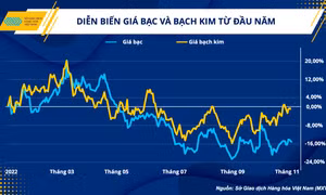 Lý giải nguyên nhân phân hóa của giá bạc và giá bạch kim trong thời gian gần đây
