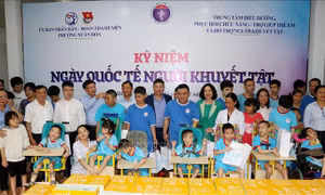 Trẻ khuyết tật sẽ được tiếp cận can thiệp đa chuyên ngành, cá thể hóa