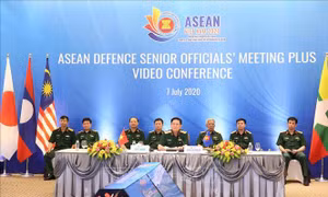 Hội nghị trực tuyến Quan chức Quốc phòng cấp cao các nước ASEAN mở rộng