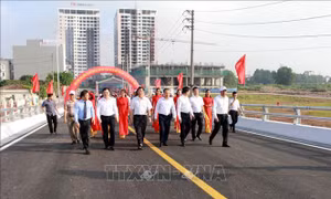 Bắc Giang khánh thành công trình trọng điểm kinh tế - xã hội
