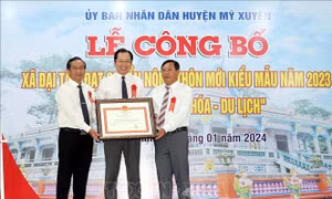 Xã đông người dân tộc Khmer ở Sóc Trăng đạt chuẩn nông thôn mới kiểu mẫu