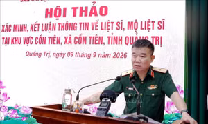 Thống nhất mở rộng tìm kiếm hài cốt liệt sĩ tại Cồn Tiên
